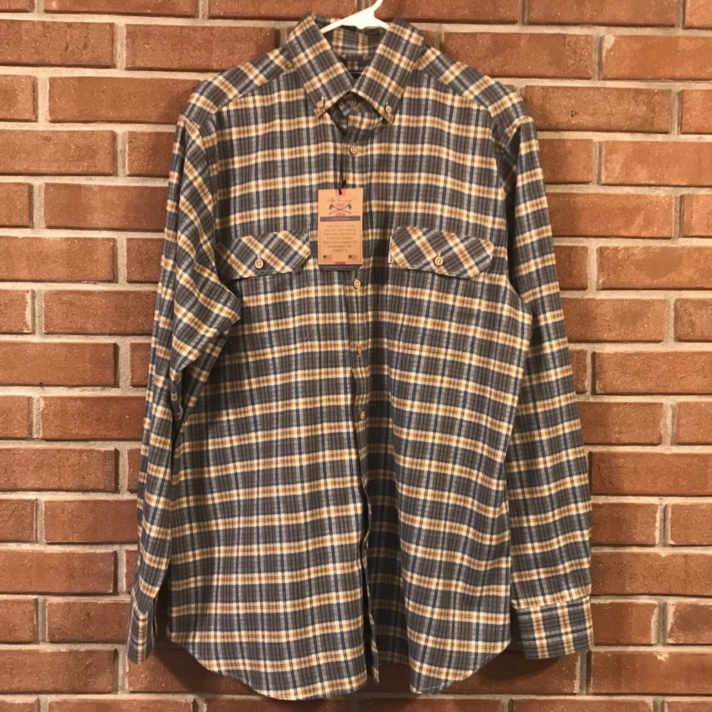 Over Under Crosscut flannel shirt